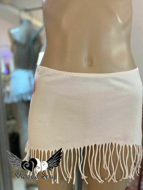 Pollera con flecos - Art 901