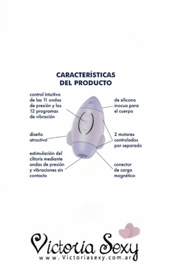 Estimulador de Clítoris Satisfyer Mission Control - Art 7763 - comprar online