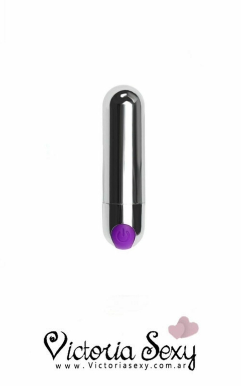 BULLET SILVER - bala vibradora con carga usb art 6376 - comprar online