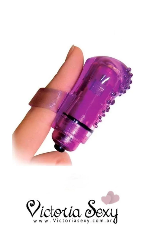 Estimulador con vibro funda para dedo art- 7244 - comprar online