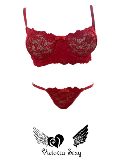 Spartana soutien con aro balconet + braga regulable Art- 502r - comprar online