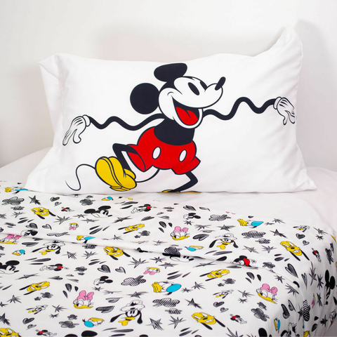 Jgo. de Sábanas Mickey Friends 11/2 plaza Piñata - comprar online