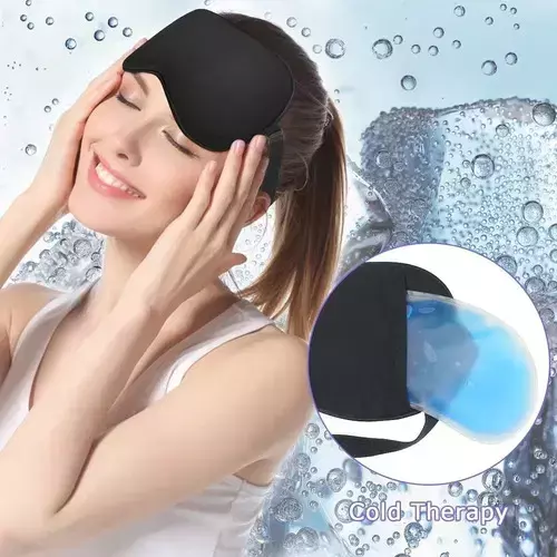 Antifaz con Gel Frío - Relajante y Ajustable