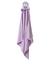 Toallón de velour con capucha bordada con forma de animalito - comprar online