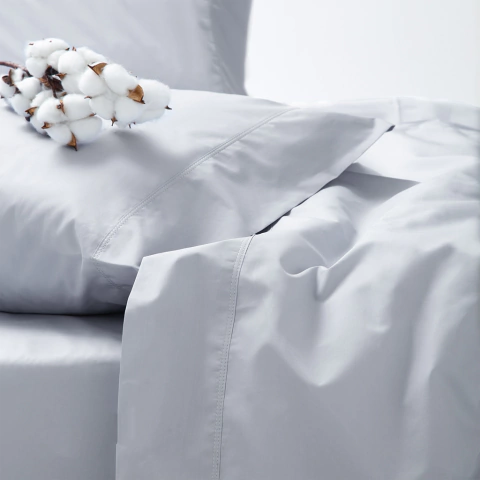 Imagen de Jgo. de Sábanas Palette Ivory Pura 300 hilos King Size