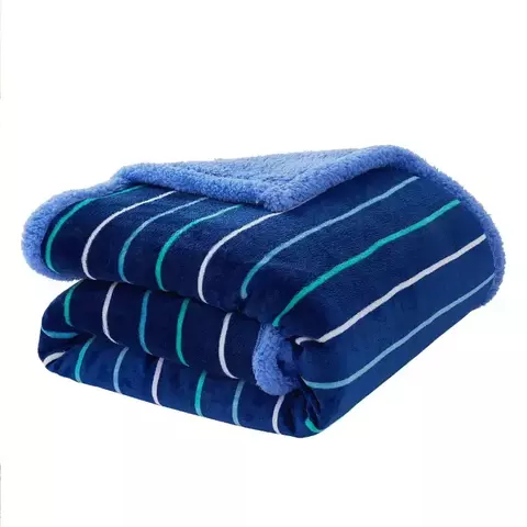 Edredon 11/2 plaza Flannel Estampado Con Corderito Kavanagh