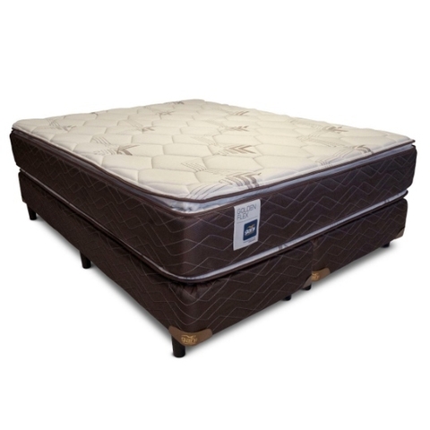 Conjunto Gani Gold Spring 160x200cm Doble Pillow - comprar online