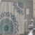 Cortina de Baño Teflón Estampado + 12 Ganchos - comprar online