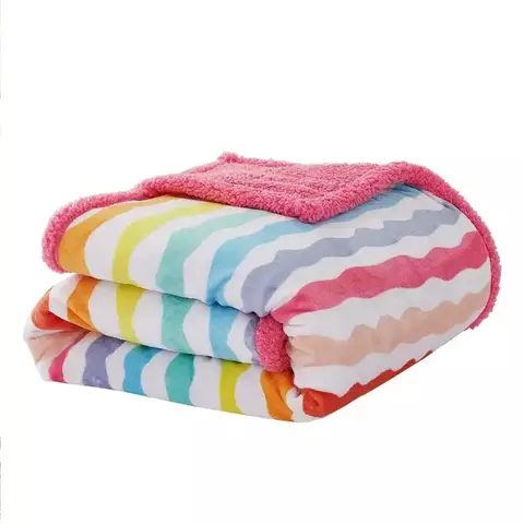 Imagen de Edredon 11/2 plaza Flannel Estampado Con Corderito Kavanagh