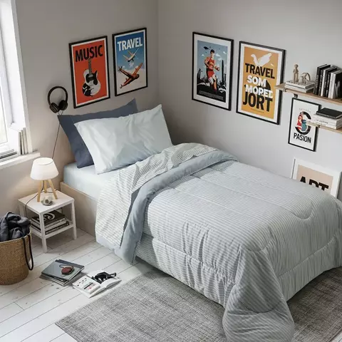 Juego de Sábanas Vibe Tacto Suave 11/2 plaza - comprar online