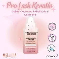 Tratamiento nutritivo y finalizador cejas y pestañas-Pro lash keratin - Melania