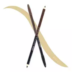 Delineador Duo Pink 21 marrón y negro