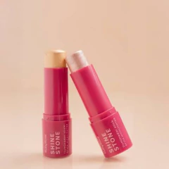 Iluminador en stick cremoso Shine stone Ruby rose