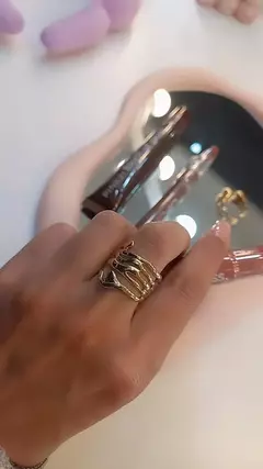Anillos Gold (varios modelos) - MARIA LISAN MAKE UP STORE