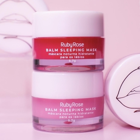 Mascarilla nocturna para labios- Ruby rose
