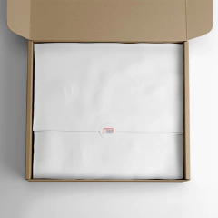 Papel de Seda 35x50cm Branco - 100 Folhas