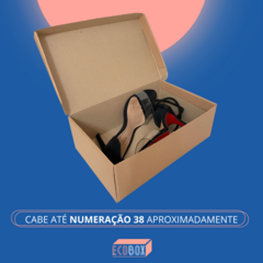 30 Caixas de Papelão Para Sapato Parda 28x18x9,5cm - loja online