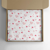 Papel de Seda Premium Estampa Coração 35x50cm 200 Folhas
