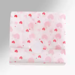 Papel de Seda Premium Estampa Coração 30x70cm 100 Folhas - comprar online