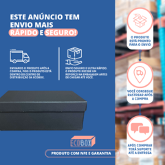 Imagem do 10 Caixas de Papelão Para Sapato Preta 33x19x12cm