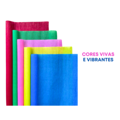 Imagem do 4 Folhas Papel Crepom Impermeável Premium 48 cm x 2mts