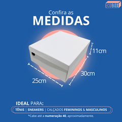 10 Caixas de Papelão Para Coturno/Bota Cano Curto 30x25x11cm na internet