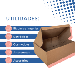 100 Caixas de Papelão Correio Sedex / E-commerce 20x16x7cm - loja online