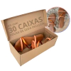 30 Caixas de Papelão Para Sapato Parda 28x12x9,5cm