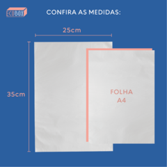 Papel de Seda 25x35cm Branco - 200 Folhas