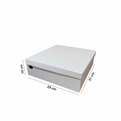 100 Caixas Papelão Para Coturno/Bota Cano Curto 31x29x10cm - comprar online