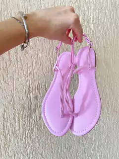 Sandália Feminina Rasteirinha Trançada Verão - comprar online