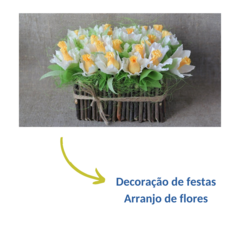 4 Folhas Papel Crepom Impermeável Premium 48 cm x 2mts