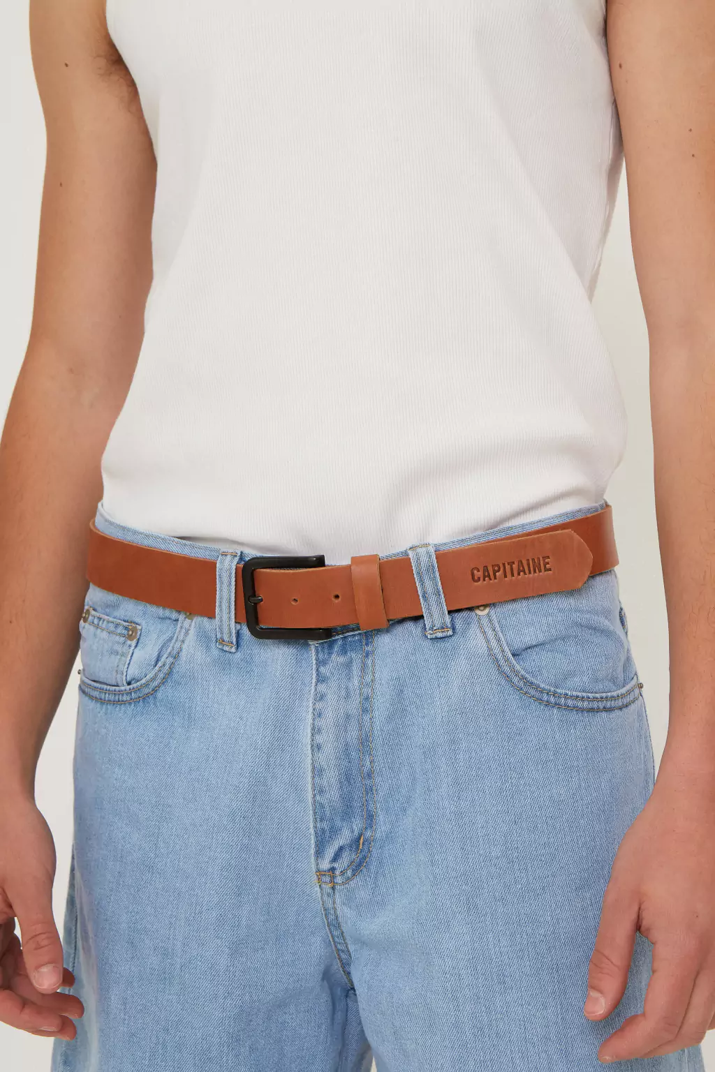 Cinto LEATHER BROWN