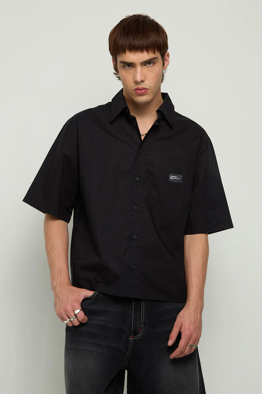 Camisa POPLIN BLACK