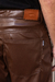 Pantalon LEATHER BROWN - LE CAPITAINE