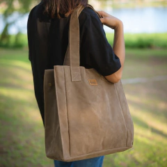 CARTERA GAMUZA 508188 STONE - comprar online