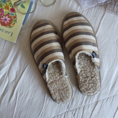 PANTUFLA ABIERTA 2268 RAYA OSCURA - comprar online
