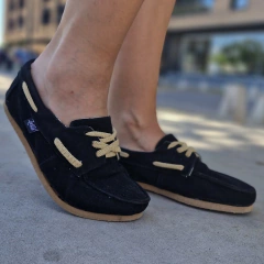 NAUTICO 2392 GAMUZA BLACK - tienda online