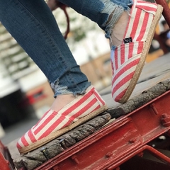 ALPARGATA 1905 RED STRIPE JEAN en internet