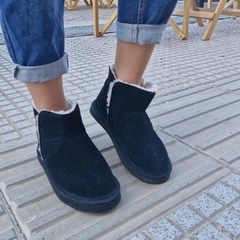 PANTUBOTA CAÑA BAJA 2335 GAMUZA BLACK - comprar online