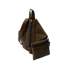 Mochila Mini Bag 2in1 508330 Gamuza Oliva en internet