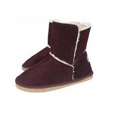 PANTUBOTA MEDIA CAÑA 2121 GAMUZA BORDO - buy online