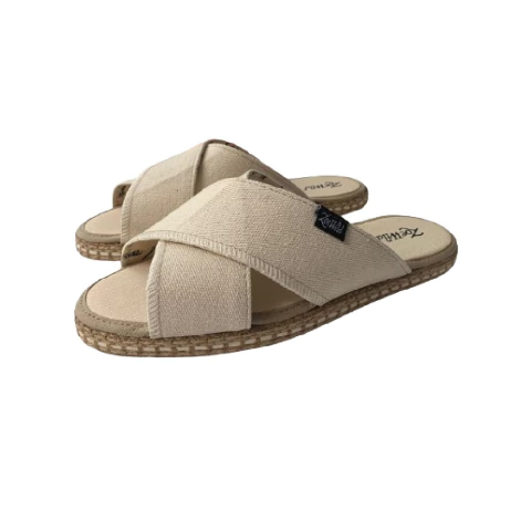 SANDALIA CRUZADA 2238 NATURAL - comprar online