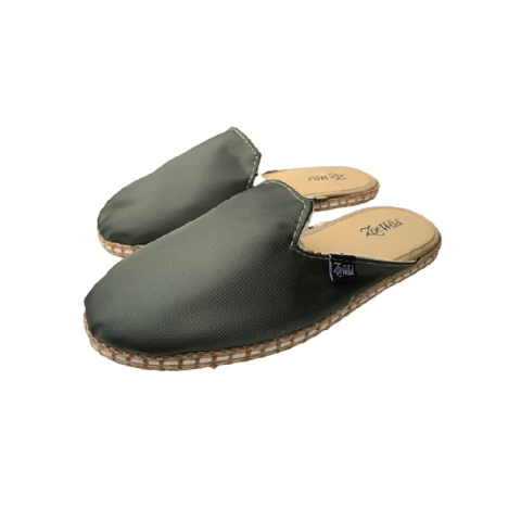 SLIPPERS 2218 NYLON VERDE MILITAR - comprar online