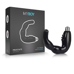 Massageador para a Próstata com Vibrador My Boy Expert - Preto - comprar online