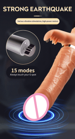 Vibrador portátil vai-vem e simulador de sexo oral - comprar online