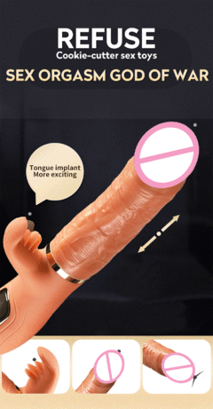 Vibrador portátil vai-vem e simulador de sexo oral na internet