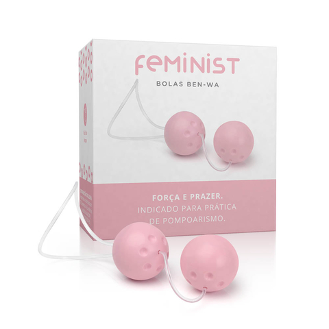 Conjunto Ben-Wa Feminist com 02 Bolas fantazzia sex shop
