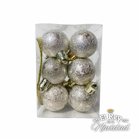 Set x 12 Bolas Frost 3cm
