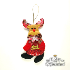 Colgante Reno Soft Rojo